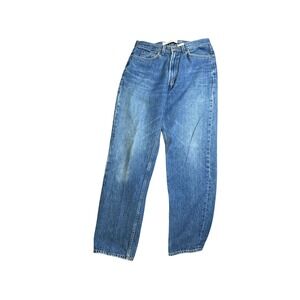 VTG GAP Easy Fit Women Blue Denim Jeans World Standards Size 34x32